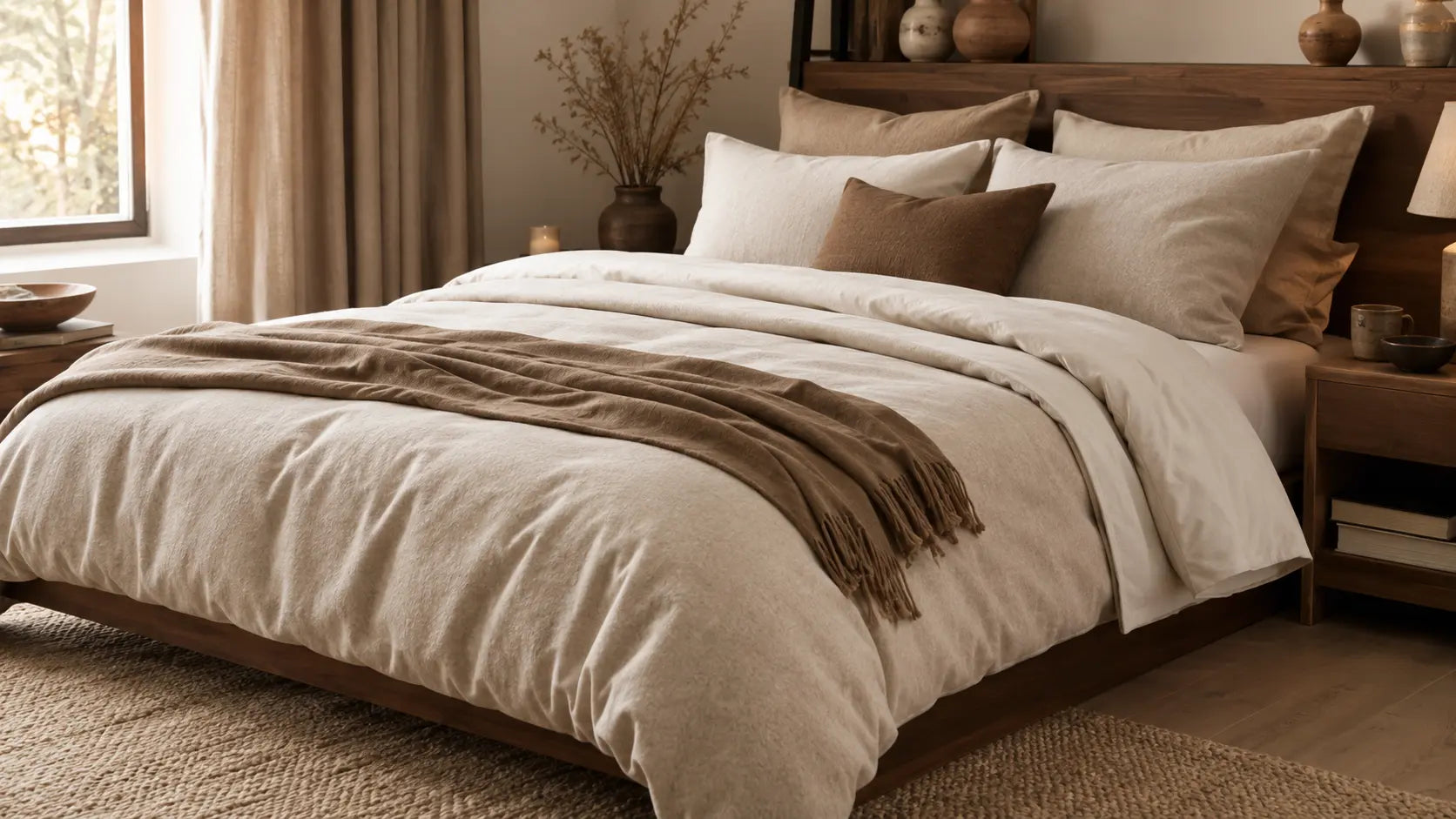 Housse de couette flanelle